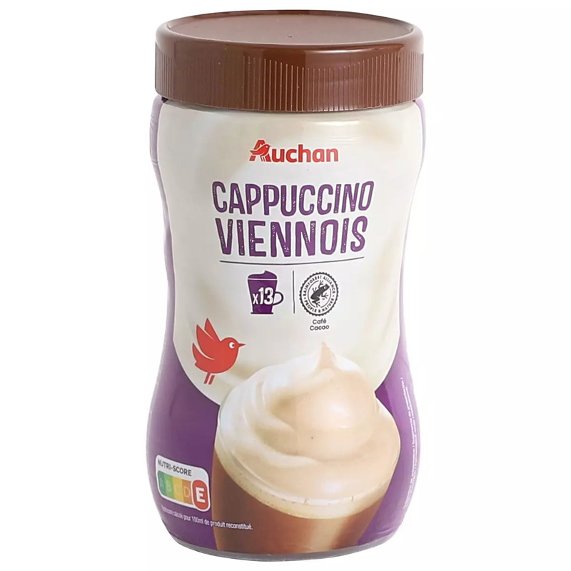 AUCHAN Café soluble Cappuccino viennois 250g | Auchan Sénégal